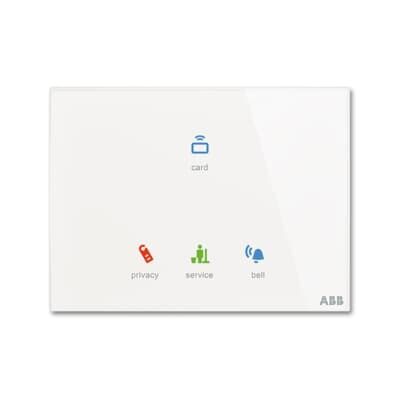 ABB TA/U3.2.1-CG Dokunmatik Cam KNX Oda Dış Ünitesi - Standart - 86x115 - Dikey