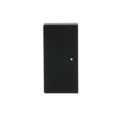 ABB SR-2 2 gang KNX Push Button Coupler Anahtar Kapak, Sol/Sağ, İkonsuz Mat Siyah