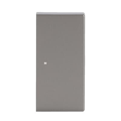 ABB SR-2 2 gang KNX Push Button Coupler Anahtar Kapak, Sol/Sağ, İkonsuz Paslanmaz Çelik
