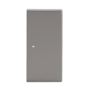 ABB SR-2 2 gang KNX Push Button Coupler Anahtar Kapak, Sol/Sağ, İkonsuz Paslanmaz Çelik