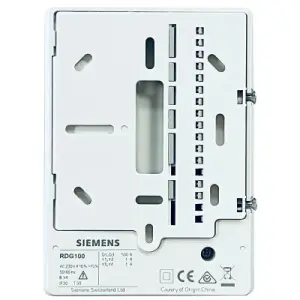 RDG100 - Siemens Fan Coil Oda Termostatı