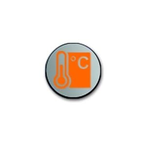 ABB 6353/40-860-500 Busch-priOn® Etiketli Buton - İklimlendirme Sembolü