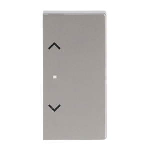 ABB SRB-2 2 gang KNX Push Button Coupler Anahtar Kapak, Sol/Sağ, Perde/Panjur İkonlu Paslanmaz Çelik