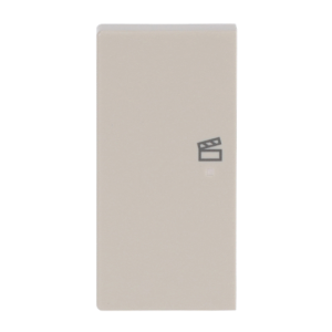 ABB SRS-2-L 2 gang KNX Push Button Coupler Anahtar Kapak, Sol, Senaryo İkonlu Fildişi Beyazı