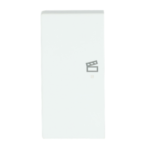 ABB SRS-2-L 2 gang KNX Push Button Coupler Anahtar Kapak, Sol, Senaryo İkonlu Mat Stüdyo Beyazı