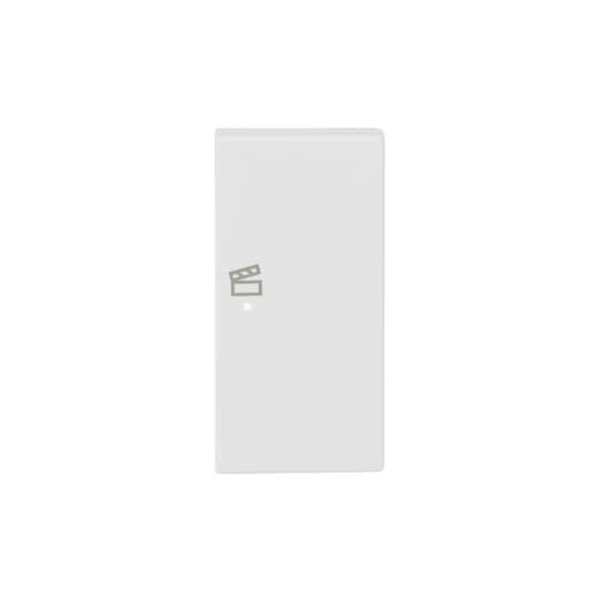ABB SRS-2-R 2 gang KNX Push Button Coupler Anahtar Kapak, Sağ, Senaryo İkonlu Mat Stüdyo Beyazı
