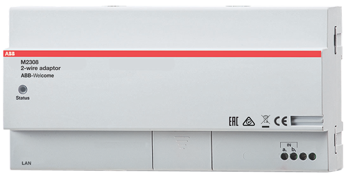 ABB M2308-02 2 Kablolu sistem yönetim modülü 8 DU