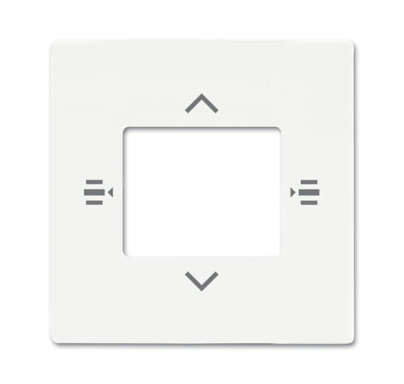 ABB 6108/61 6 fonksiyon KNX Kontrol Anahtar Kapağı Platform 63 Mat Stüdyo Beyazı