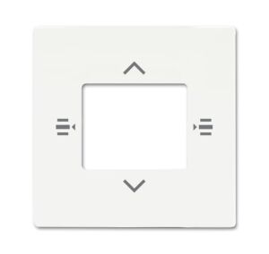 ABB 6108/61 6 fonksiyon KNX Kontrol Anahtar Kapağı Platform 63 Mat Stüdyo Beyazı