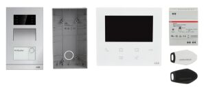 ABB M20482 Video kit, Mini Dış Ünite (Sıva altı) + 4.3'' WiFi