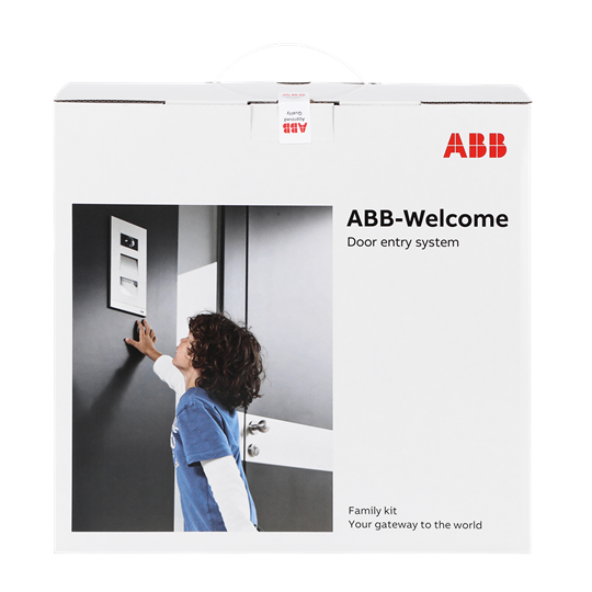 ABB M20471 Video kit, Alüminyum Dış Ünite + 4.3'' WiFi