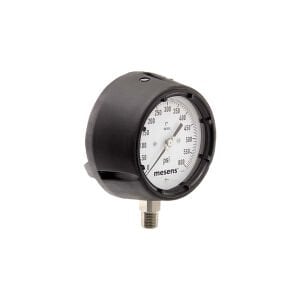 MPGS - Mesens 100 mm Ağır Hizmet Manometresi - Alttan Bağlantılı