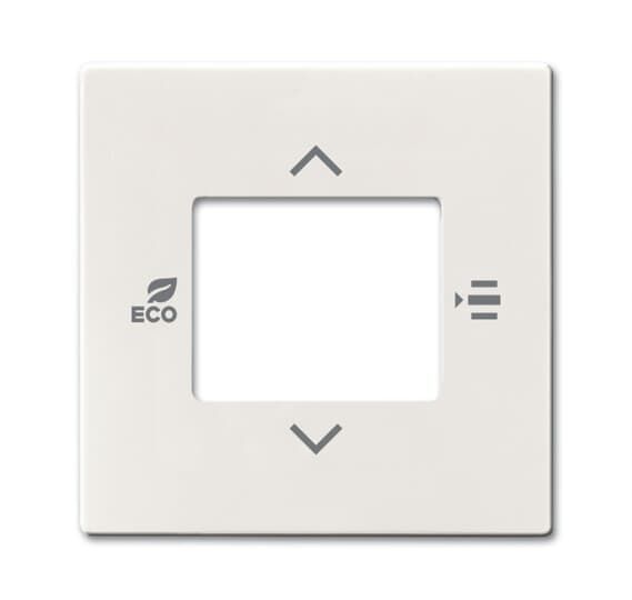 ABB 6109/03 KNX RTC Kapak (5 gang Universal Girişli ve CO2/Nem Sensörlü modeller için ortak) Fildişi Beyazı