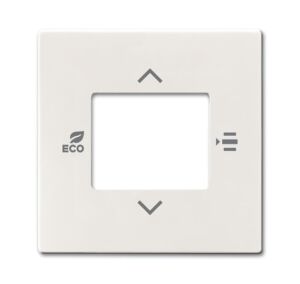 ABB 6109/03 KNX RTC Kapak (5 gang Universal Girişli ve CO2/Nem Sensörlü modeller için ortak) Fildişi Beyazı