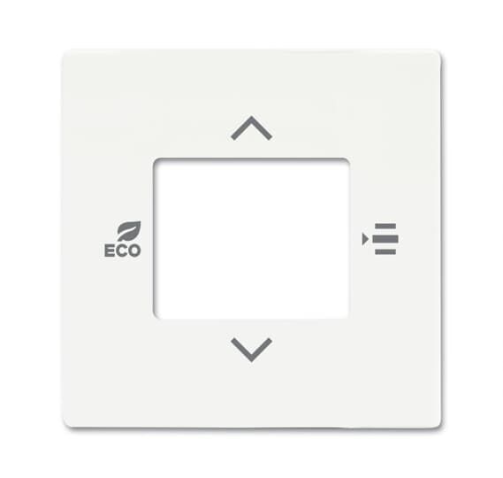 ABB 6109/03 KNX RTC Kapak (5 gang Universal Girişli ve CO2/Nem Sensörlü modeller için ortak) Mat Stüdyo Beyazı
