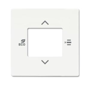 ABB 6109/03 KNX RTC Kapak (5 gang Universal Girişli ve CO2/Nem Sensörlü modeller için ortak) Mat Stüdyo Beyazı