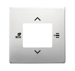 ABB 6109/03 KNX RTC Kapak (5 gang Universal Girişli ve CO2/Nem Sensörlü modeller için ortak) Paslanmaz Çelik