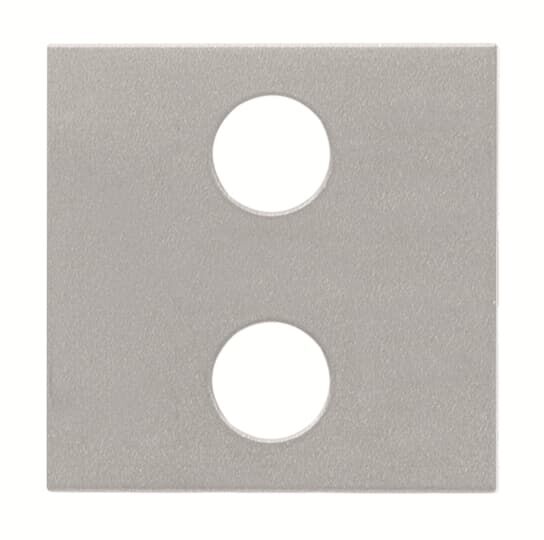 ABB N2221.2 1/2 fold KNX Anahtar Kapak Gümüş