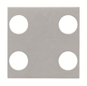 ABB N2221.4 2/4 fold KNX Anahtar Kapak Gümüş