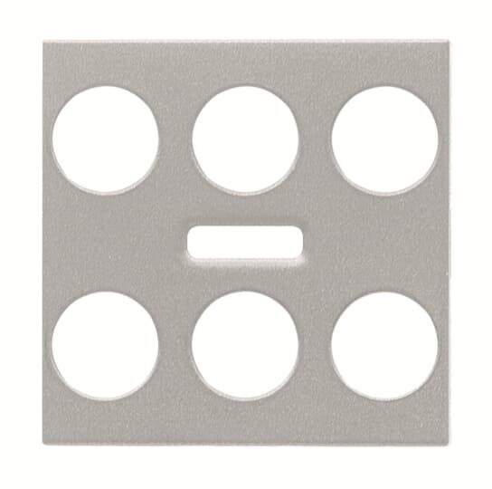 ABB N2221.7 3/6 fold KNX Anahtar, IR Kapak Gümüş