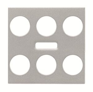 ABB N2221.7 3/6 fold KNX Anahtar, IR Kapak Gümüş