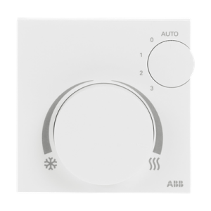 ABB SAF/A1.0.1-24 Fan Coil Oda Termostatı - Fan Hız Kontrol Özellikli - Davos/Stüdyo Beyazı