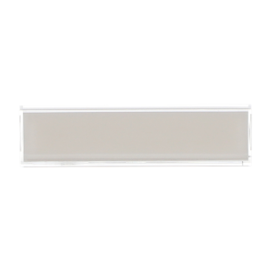 ABB 51021P3-02 3/6 buton modülü için 1/3 kapak, Beyaz
