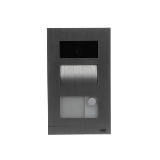 ABB M21311P1-A-02 Mini video dış ünite 1 buton, Alüminyum