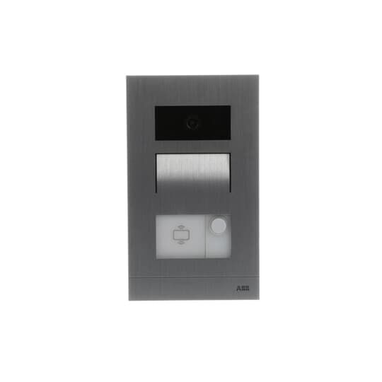ABB M21362P1-A-02 Mini video dış ünite, 1 buton, Sıva altı, , RFID, Alüminyum