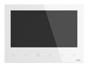 ABB M22411-W Video iç ünite 7, Beyaz
