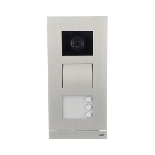 ABB H81381P3-S IP Dış ünite, 3 butonlu, Paslanmaz Çelik