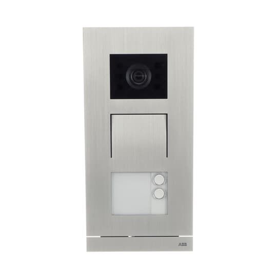 ABB H81381P2-S IP Dış ünite, 2 butonlu, Paslanmaz Çelik