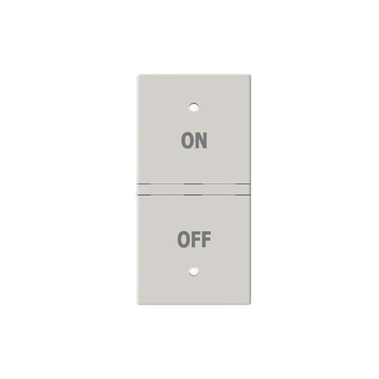 ABB N2121.5 KNX Anahtar Kapak 1M On/Off İkonlu (RS/U 1.1 ve diğer 2M cihazlar için sol) Kum Rengi