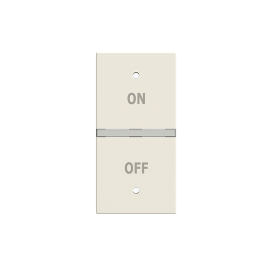 ABB N2121.5R KNX Anahtar Kapak 1M On/Off İkonlu (2M cihazlar için sağ) Beyaz