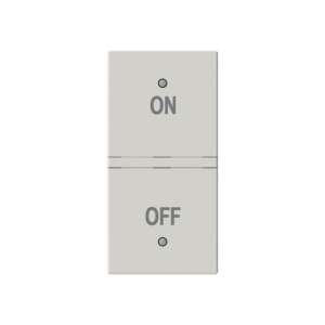 ABB N2121.5R KNX Anahtar Kapak 1M On/Off İkonlu (2M cihazlar için sağ) Kum Rengi