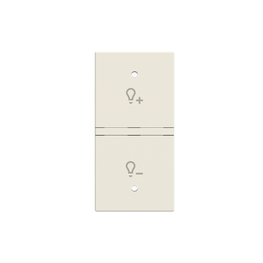 ABB N2121.8 KNX Anahtar Kapak 1M Dim İkonlu (RS/U 1.1 ve diğer 2M cihazlar için sol) Tam Beyaz