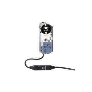 SIEMENS GEB161.1E/MO 24V Yay Geri Dönüşsüz, 15Nm Tork, Modbus Haberleşmeli, Rotary Tip Damper Motoru
