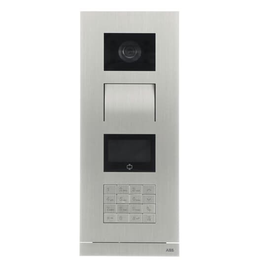 ABB H81383K-S Dış Ünite, RFID, Tuş takımı, Induction loop, Paslanmaz Çelik