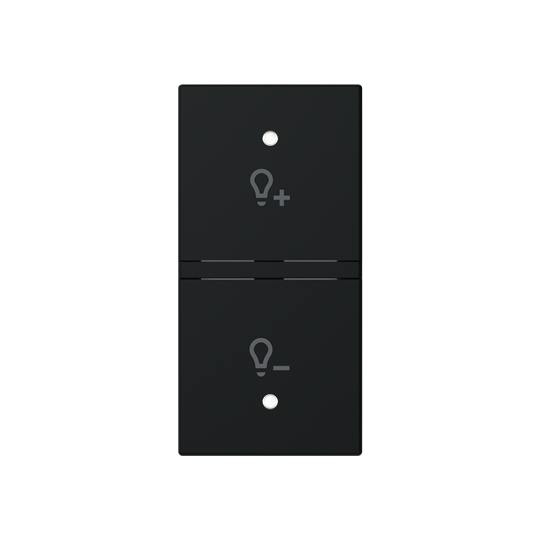 ABB N2121.8 KNX Anahtar Kapak 1M Dim İkonlu (RS/U 1.1 ve diğer 2M cihazlar için sol) Mat Siyah
