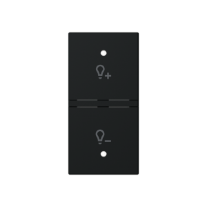 ABB N2121.8 KNX Anahtar Kapak 1M Dim İkonlu (RS/U 1.1 ve diğer 2M cihazlar için sol) Mat Siyah