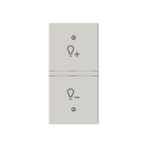 ABB N2121.8R KNX Anahtar Kapak 1M Dim İkonlu (2M cihazlar için sağ) Kum Rengi