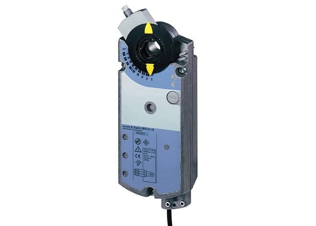 SIEMENS GIB161.1E 24V Yay Geri Dönüşsüz, 35Nm Tork Oransal Kontrol, Rotary Tip Damper Motoru