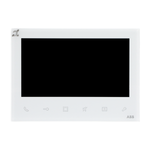 ABB M22413-W Video iç ünite 7 induction loop, Beyaz