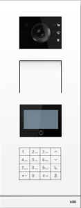 ABB H81381K-W Dış ünite, ID RFID, Tuş takımı, Beyaz