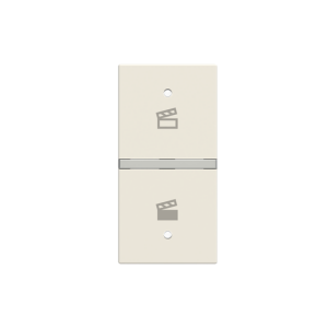 ABB N2121.9 KNX Anahtar Kapak 1M Senaryo İkonlu (RS/U 1.1 ve diğer 2M cihazlar için sol) Beyaz