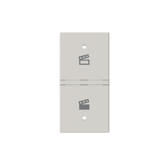 ABB N2121.9 KNX Anahtar Kapak 1M Senaryo İkonlu (RS/U 1.1 ve diğer 2M cihazlar için sol) Kum Rengi
