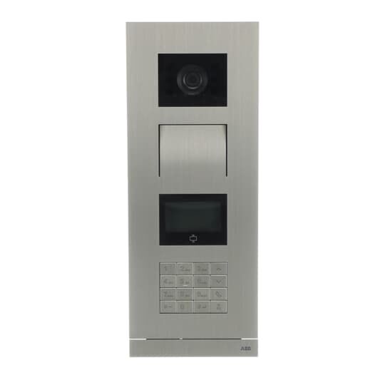 ABB H81384K-S Dış ünite, ID RFID, Tuş takımı, induction loop, Paslanmaz Çelik