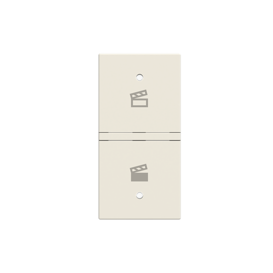 ABB N2121.9R KNX Anahtar Kapak 1M Senaryo İkonlu (2M cihazlar için sağ) Tam Beyaz