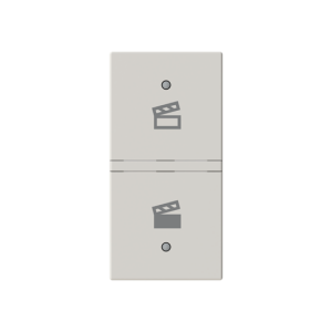ABB N2121.9R KNX Anahtar Kapak 1M Senaryo İkonlu (2M cihazlar için sağ) Kum Rengi