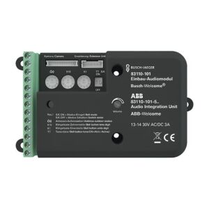 ABB 83110-500-02 Ses entegrasyon ünitesi, Siyah